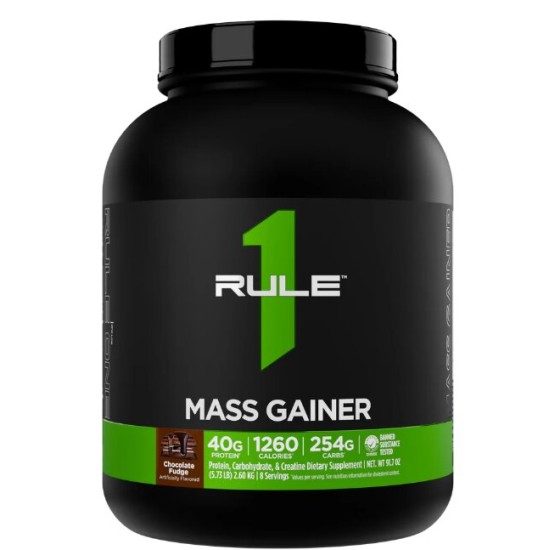 RULE ONE Mass Gainer | High Calories Weight Gainer 2620 гр на супер цена