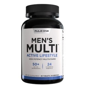 RULE ONE Men's Train Daily Multivitamin | 50+ Ingredients 90 таблетки