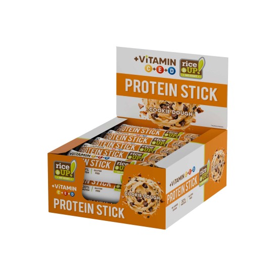 RiceUP! Витамин Протеинов стик Хрупкава бисквита 15x40 гр на супер цена