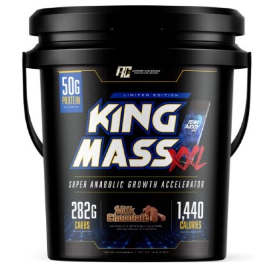 Ronnie Coleman King Mass XXL Gainer | Super Anabolic Growth Accelerator 6800 гр на изгодни цени Ronnie Coleman King Mass XXL Gainer | Super Anabolic Growth Accelerator 6800 гр на супер цена