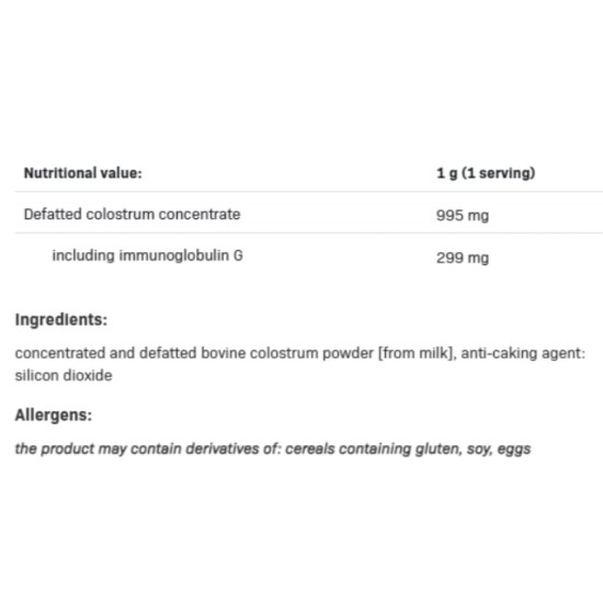 SFD Colostrum 60 гр на супер цена