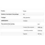 SFD Creatine Monohydrate Caps - 400tabs на супер цена