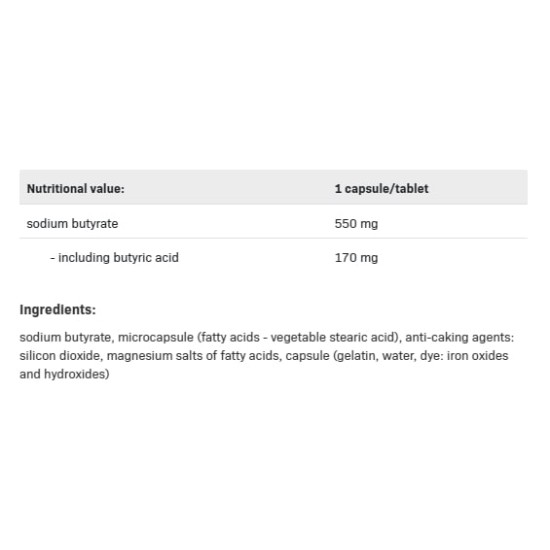 SFD Sodium Butyrate 120 капсули на супер цена