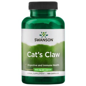 Swanson Cat's Claw 500 мг - 100 капсули