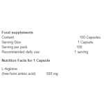 Swanson L-arginine 100 caps на супер цена