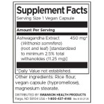Swanson Ashwagandha 450 мг / 60 капсули на супер цена