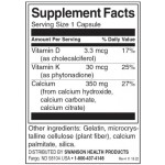 Swanson Calcium With Vitamin D & K 120 капсули на супер цена