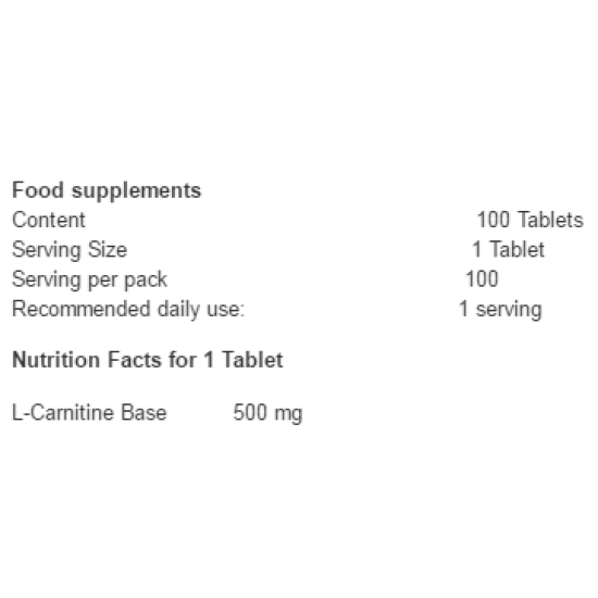 Swanson L-carnitine 100 таблетки на супер цена