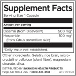 SWANSON Diosmin & Hesperidin 600 мг / 60 капсули на супер цена