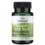 Swanson Slippery Elm Bark 400 мг / 60 капсули на супер цена