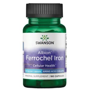 Swanson Albion Ferrochel Iron 18 мг / 180 капсули