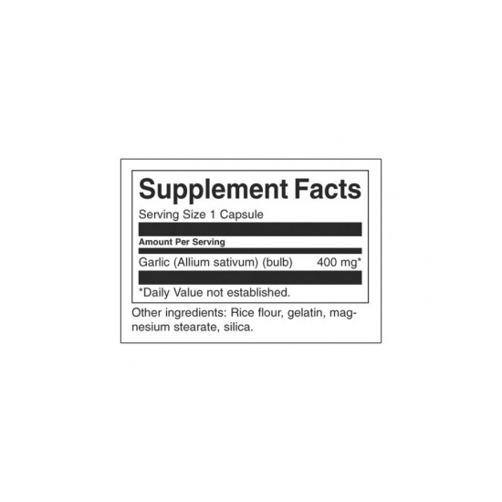 Swanson Full Spectrum Garlic 400 mg / 60 caps на супер цена