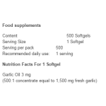 Swanson Garlic Oil 500 капсули на супер цена