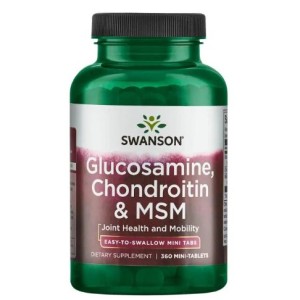 Swanson Glucosamin, Chondroitin & MSM 360 таблетки