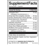 SWANSON Adaptogenic Herbal Complex | with Rhodiola Ashwagandha Ginseng 60 капсули на супер цена