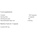 Swanson Inositol 100 капсули на супер цена