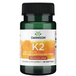 Swanson Vitamin K2 50 мкг / 30 гел капсули