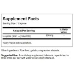 Swanson L-Lysine - Free Form 500 mg / 100 caps на супер цена