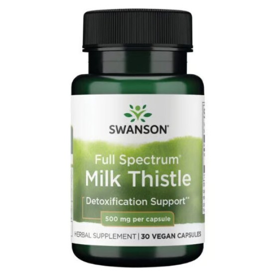 Swanson Full Spectrum Milk Thistle 30 капсули на супер цена