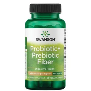 Swanson Probiotic + Prebiotic Fiber 60 капсули