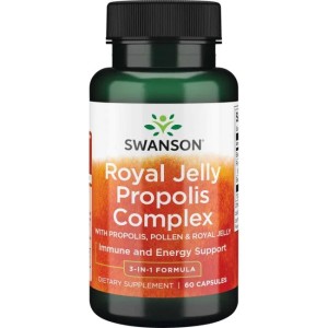 Swanson Royal Jelly Propolis Complex 60 капсули