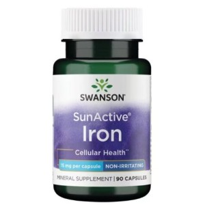 Swanson SunActive Iron 15 мг / 90 капсули