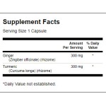 Swanson Full Spectrum Ginger & Turmeric / 60 caps на супер цена