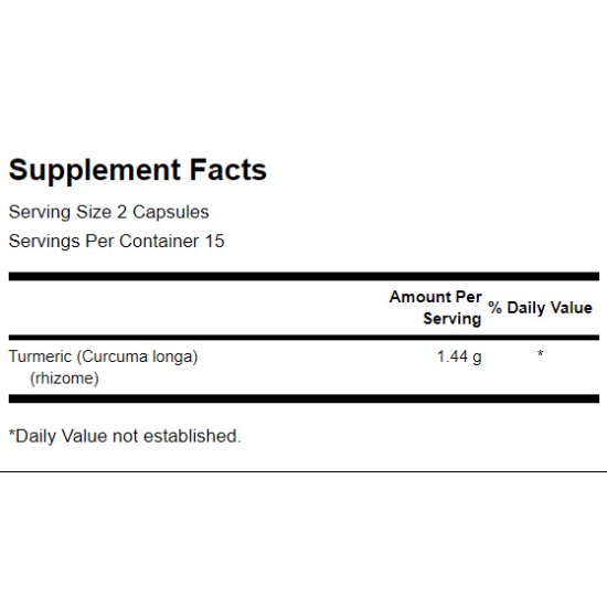 Swanson Turmeric 720 мг / 30 капсули на супер цена