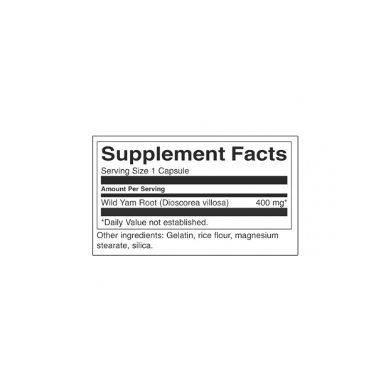 Swanson Full Spectrum Wild Yam, 400 mg / 60 caps на супер цена