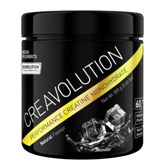 SWEDISH Supplements Creavolution™ | Performance Ultra Micronized Creatine Monohydrate 200 Mesh 300 гр на супер цена