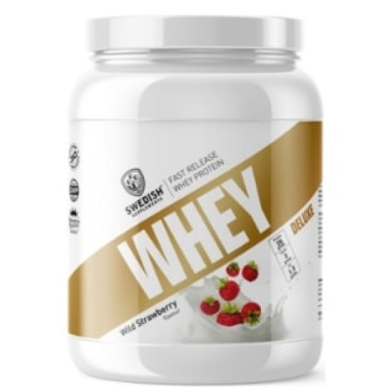 SWEDISH Supplements Whey Protein Deluxe 900 гр на супер цена