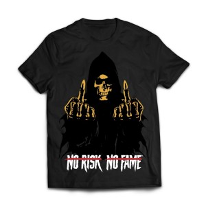 Skull Labs T-Shirt | Black-Gold 