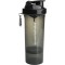 Smart Shake 2Go Smart Shaker Slim | Gunsmoke Black 500 мл