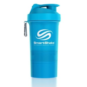 Smart Shake 2Go Smart Shaker Slim | Neon Blue 500 мл