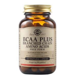 Solgar BCAA Plus 50 капсули