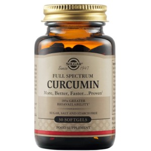 Solgar Full Spectrum Curcumin 30 гел капсули