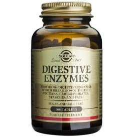 Solgar Digestive Enzymes 100 таблетки
