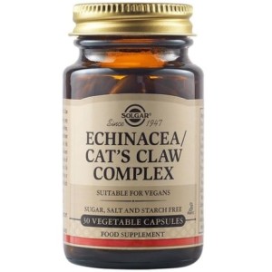 Solgar Echinacea - Cat's Claw Complex 30 капсули