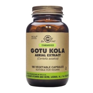 Solgar Gotu Kola Aerial 100 капсули Solgar Gotu Kola Aerial 100 капсули