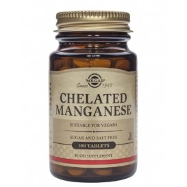 Solgar Chelated Manganese 100 таблетки
