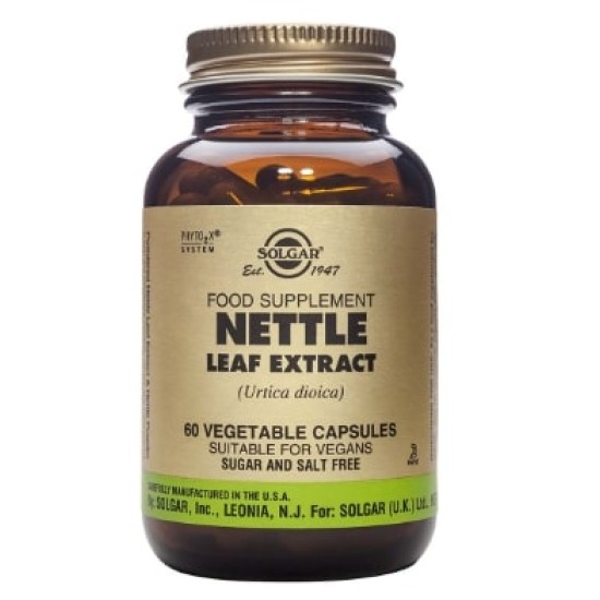 Solgar Nettle Leaf Extract 60 капсули на супер цена