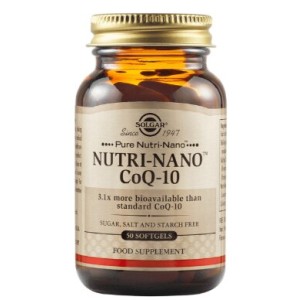 Solgar Nutri-Nano CO-Q10 50 гел капсули