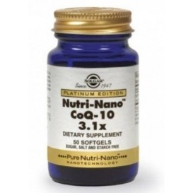 Solgar Nutri-Nano CO-Q10 50 гел капсули