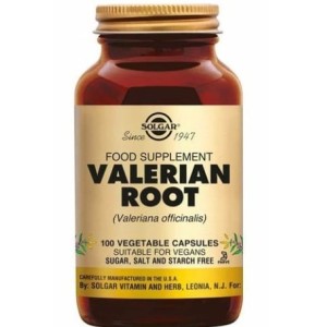 Solgar Valerian Root 100 капсули Solgar Valerian Root 100 капсули