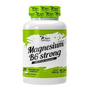 Sport Definition Magnesium + B6 Strong 90 капсули