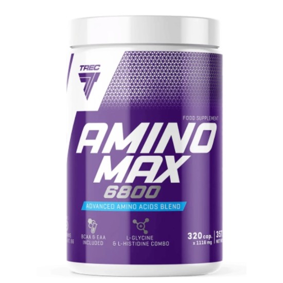 TREC NUTRITION Amino Max 6800 / 320 капсули на супер цена