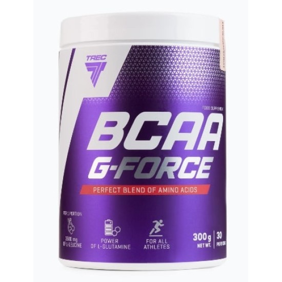 TREC NUTRITION BCAA G-Force | BCAA + Glutamine Powder 300 гр на супер цена