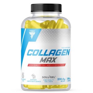 TREC NUTRITION Collagen Max | Solugel® with Hyaluronic Acid & Vitamin C 180 капсули
