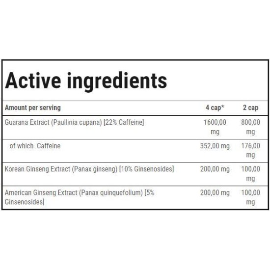 TREC Nutrition Herbal Energy / 60 Caps на супер цена
