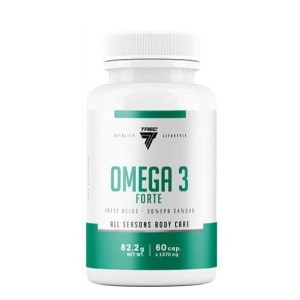 TREC NUTRITION Omega 3 Forte 1000 mg | 60% EPA DHA 60 гел капсули